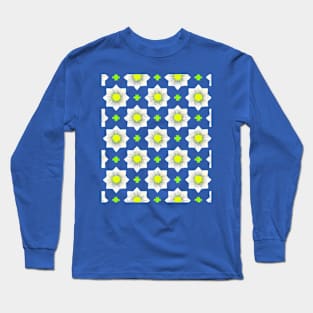 Colorful, geometric, cool, modern, trendy graphic Long Sleeve T-Shirt